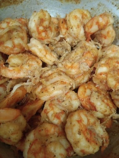 Delicious Butter Garlic Prawns prepared by COOX