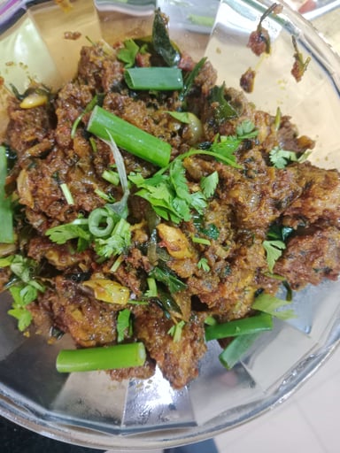 Tasty Chicken Fry cooked by COOX chefs cooks during occasions parties events at home