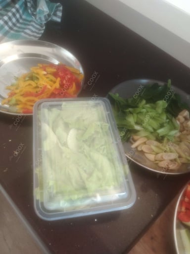 Tasty Taco Salad cooked by COOX chefs cooks during occasions parties events at home