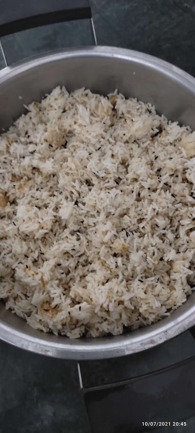 Delicious Jeera Rice prepared by COOX