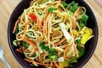 Delicious Veg Hakka Noodles prepared by COOX