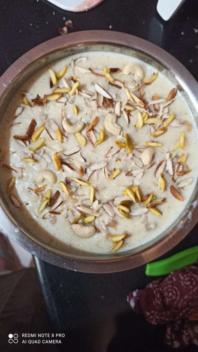 Delicious Kheer prepared by COOX