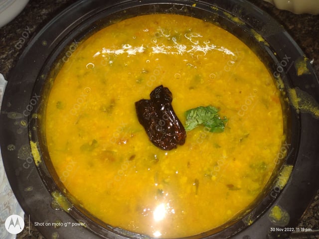 Delicious Dal Tadka prepared by COOX