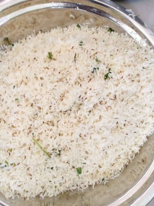 Delicious Jeera Rice prepared by COOX