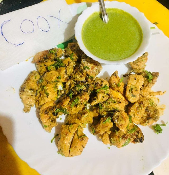 Delicious Chicken Tikka prepared by COOX