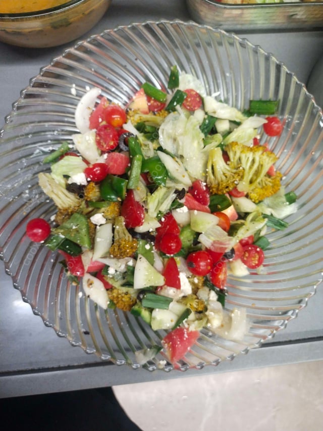 Delicious Greek Salad prepared by COOX