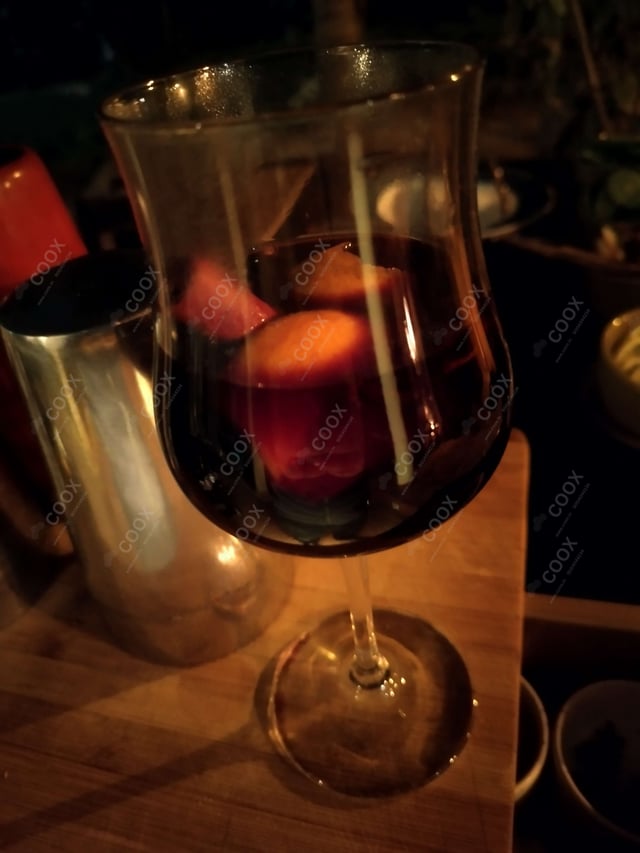 Delicious Red Wine Sangria  prepared by COOX