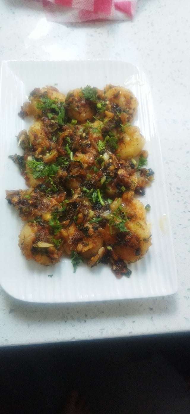 Delicious Butter Garlic Prawns prepared by COOX