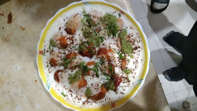 Delicious Dahi Bhalla prepared by COOX