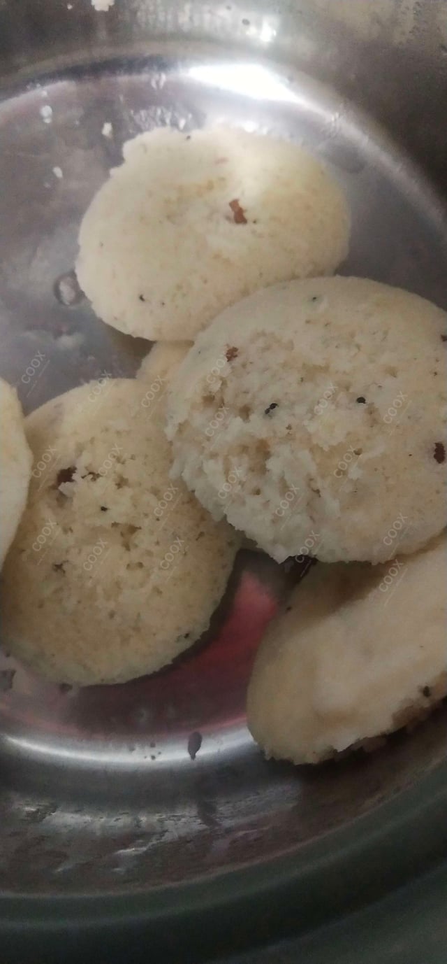 Delicious Rava Idli prepared by COOX