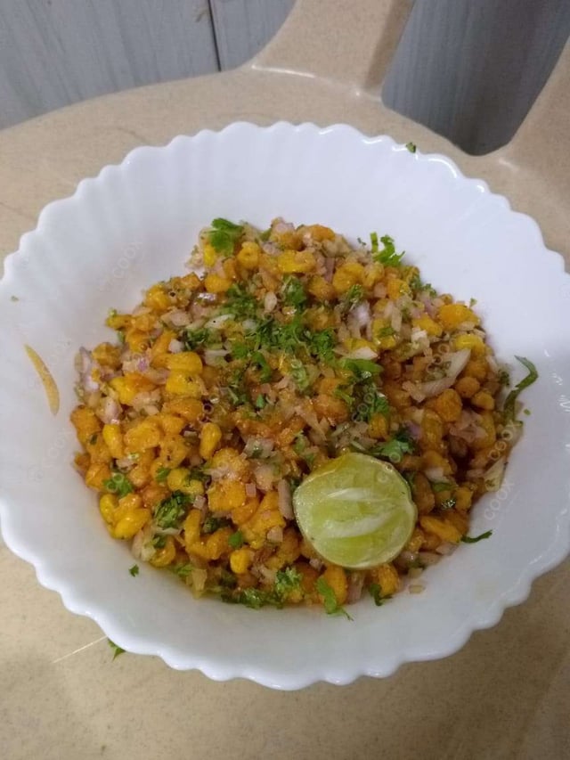 Delicious Corn Chaat prepared by COOX