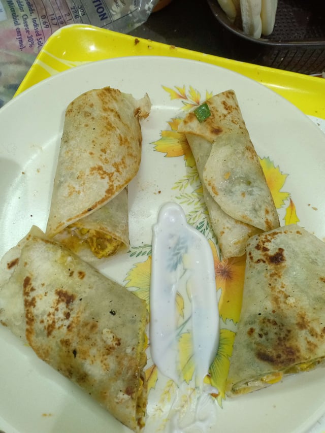 Delicious Veg Kathi Rolls prepared by COOX