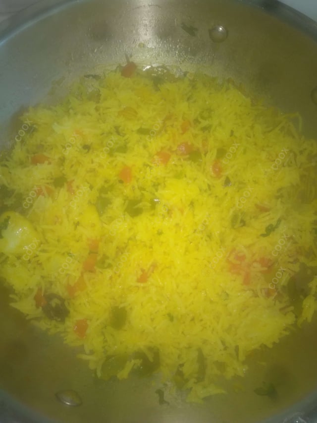 Delicious Veg Pulao prepared by COOX