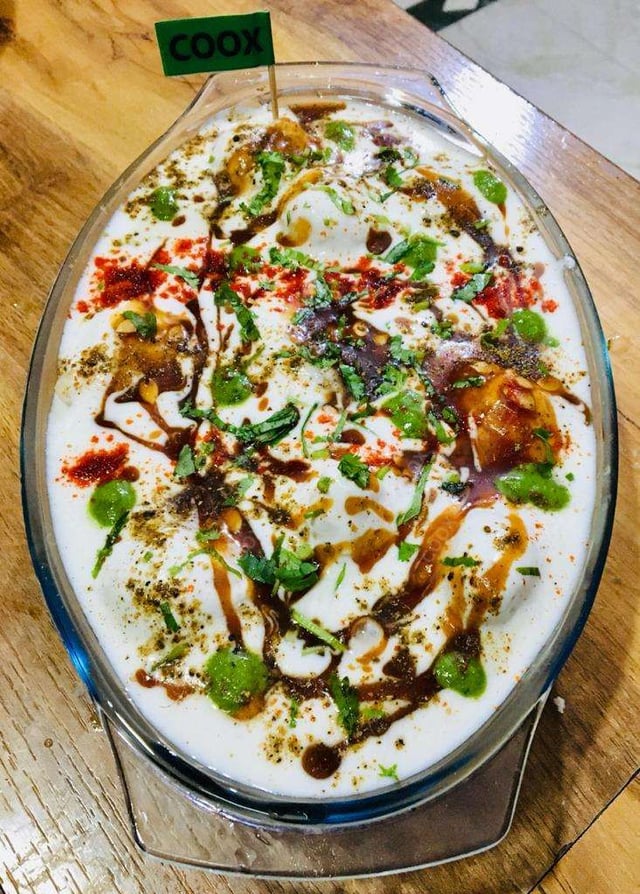 Delicious Dahi Bhalla prepared by COOX