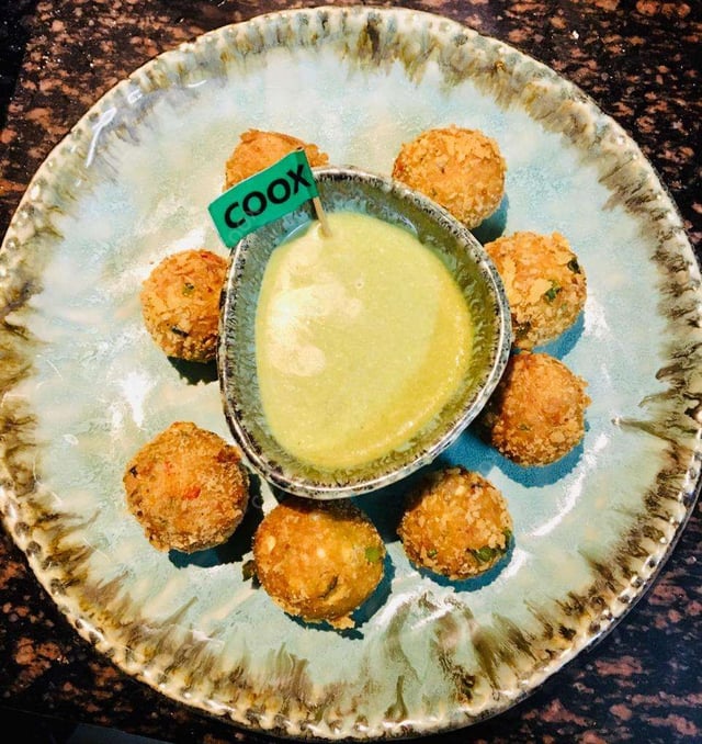 Delicious Fried Cheese Balls prepared by COOX