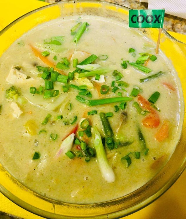 Delicious Green Thai Curry prepared by COOX