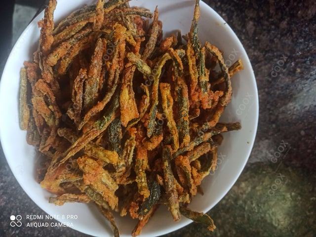 Delicious Kurkuri Bhindi prepared by COOX