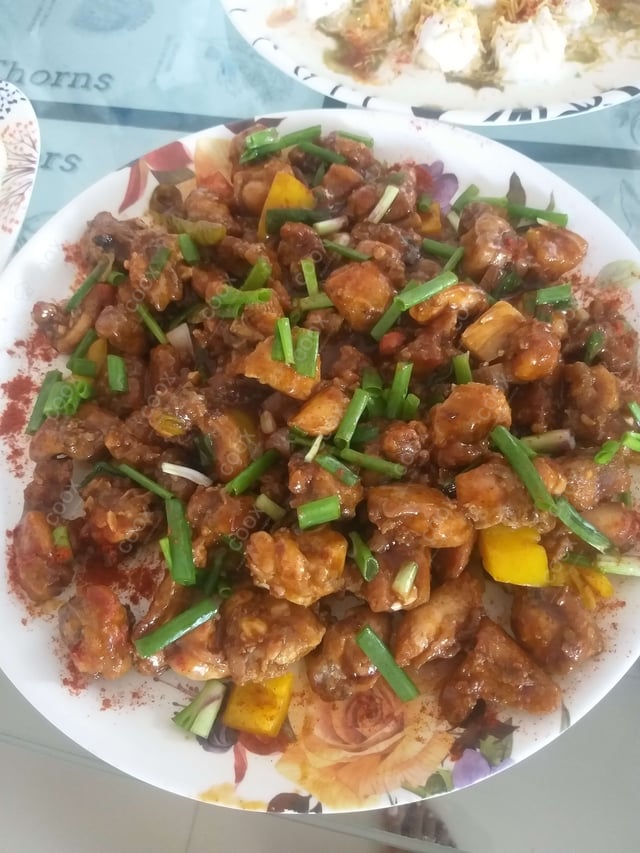 Delicious Chilly Chicken prepared by COOX