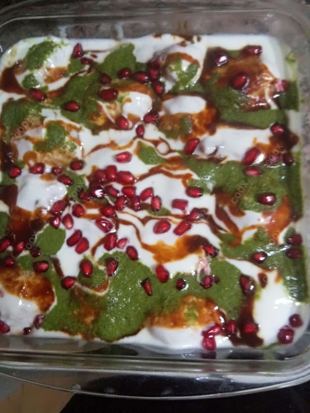 Delicious Dahi Bhalla prepared by COOX