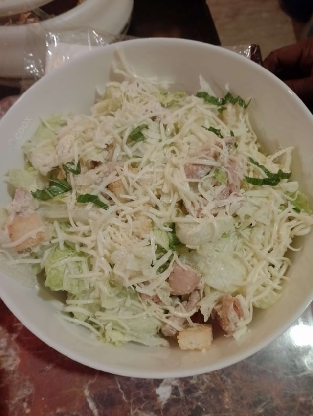 Delicious Chicken Caesar Salad prepared by COOX