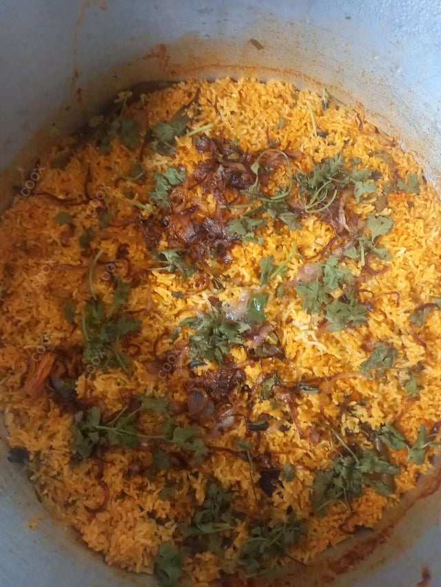 Delicious Mutton Biryani prepared by COOX