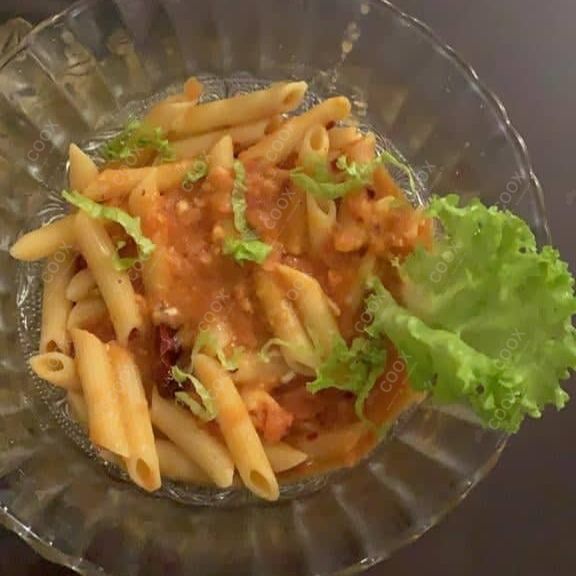 Delicious Veg Pasta in Red Sauce prepared by COOX