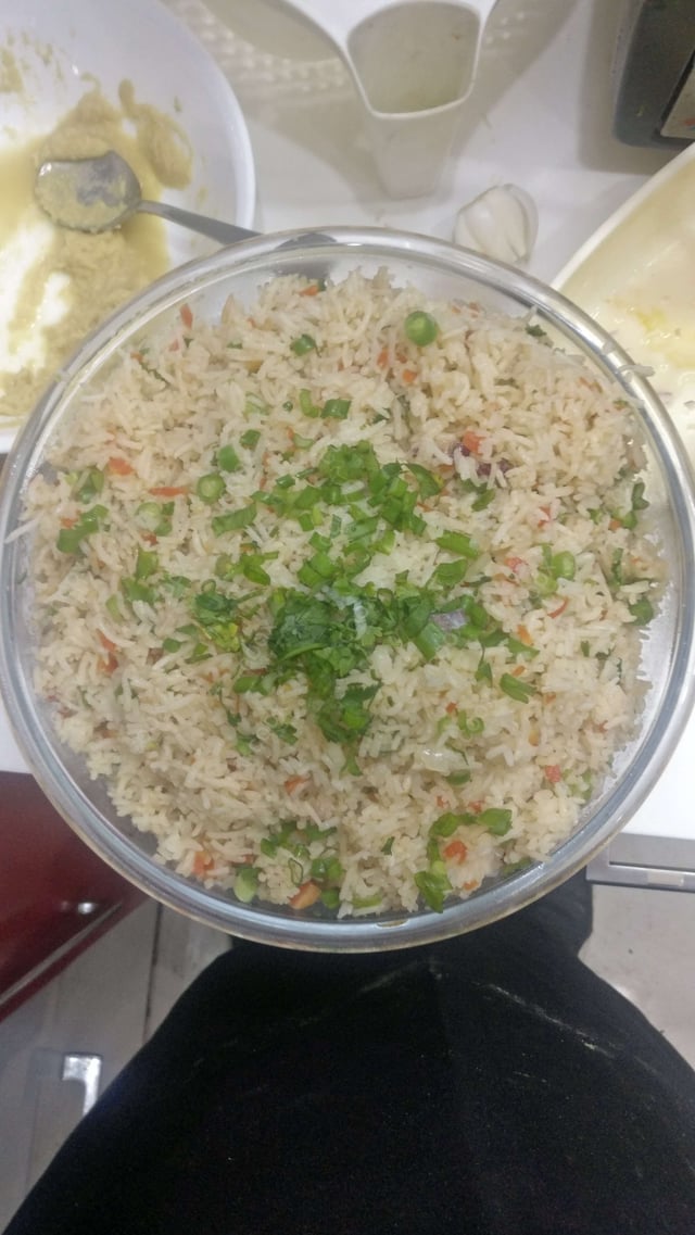 Delicious Burnt Garlic Rice prepared by COOX