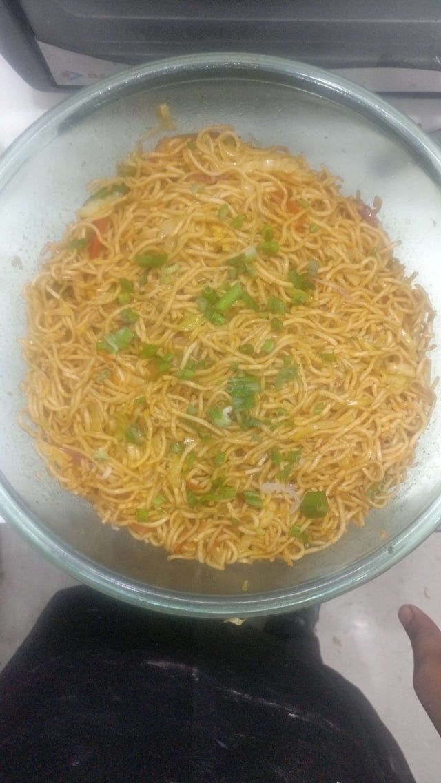 Delicious Chilli Garlic Noodles prepared by COOX