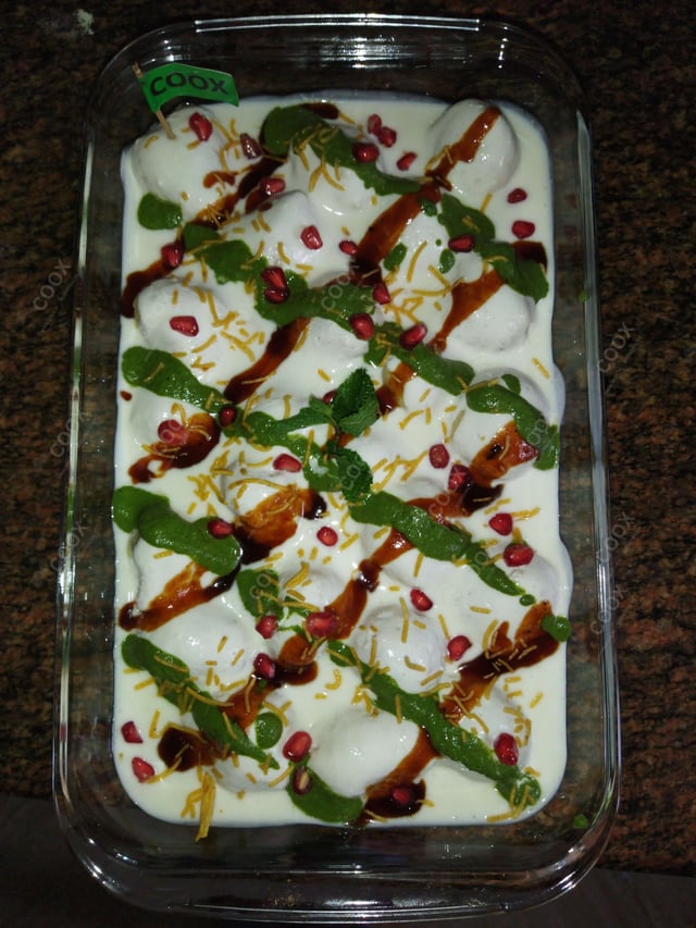 Delicious Dahi Bhalla prepared by COOX