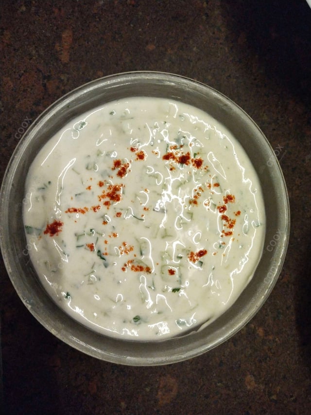 Delicious Cucumber Raita prepared by COOX