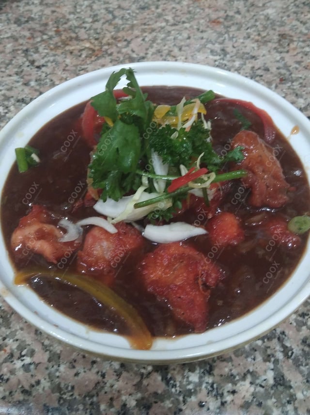 Delicious Chicken Manchurian (Gravy) prepared by COOX