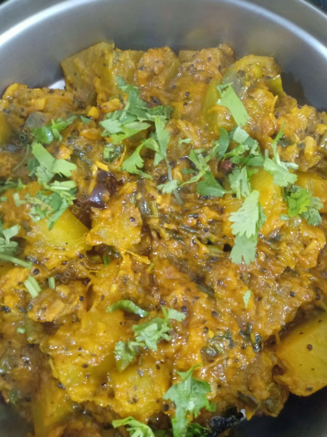 Delicious Kaddu ki Sabzi (Sitafal) prepared by COOX