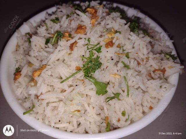 Delicious Burnt Garlic Rice prepared by COOX