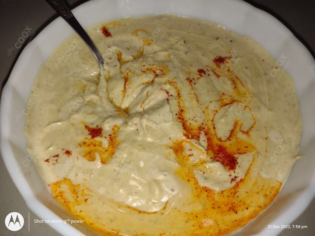 Delicious Hummus Dip prepared by COOX