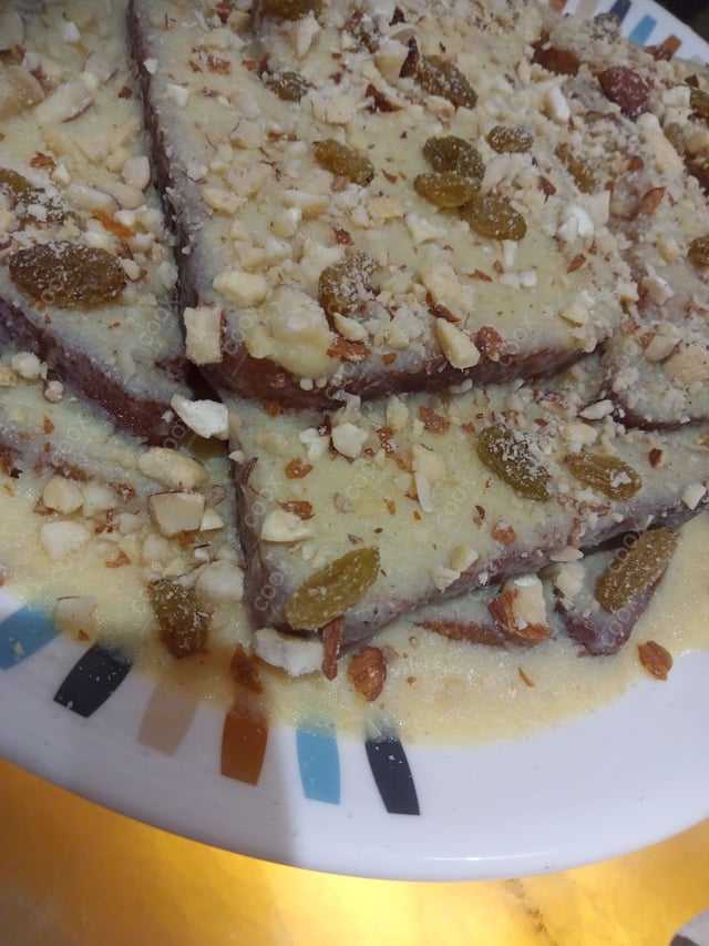 Delicious Shahi Tukda prepared by COOX