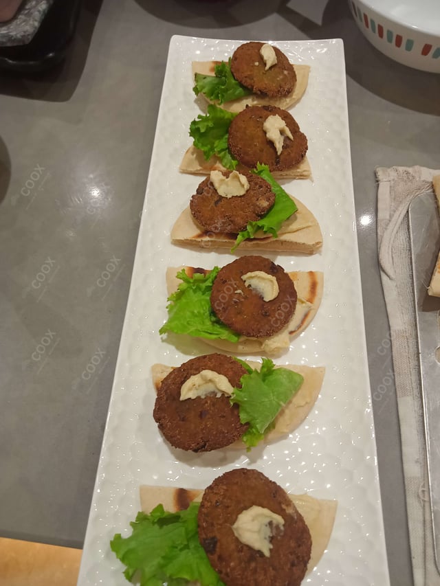 Delicious Falafel Pockets prepared by COOX