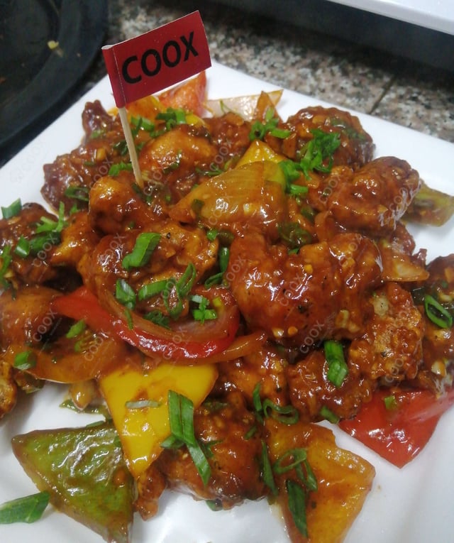 Delicious Chilly Chicken prepared by COOX