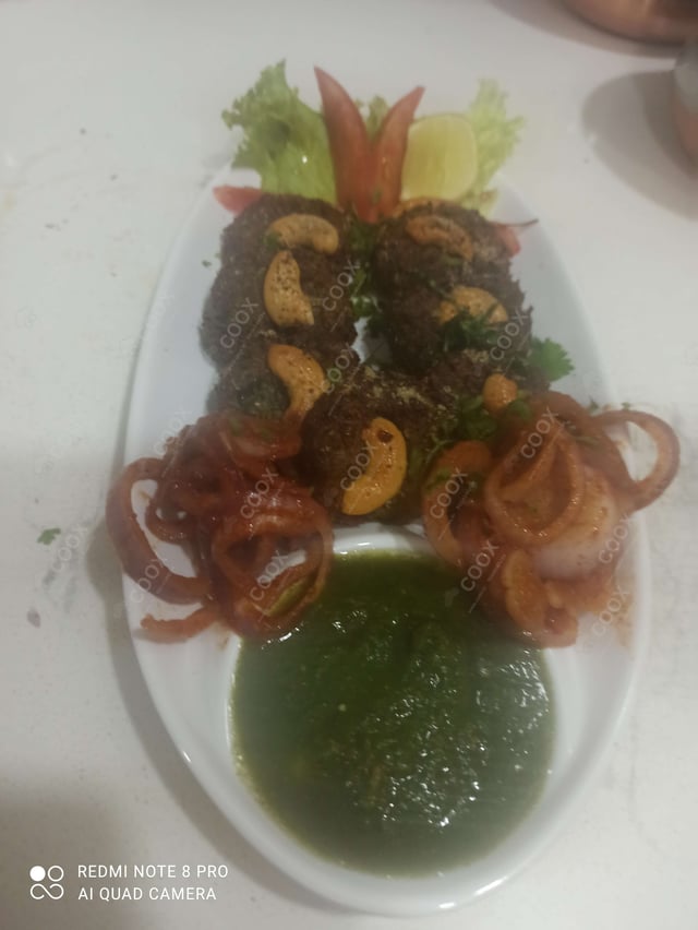 Delicious Hariyali Kebab prepared by COOX