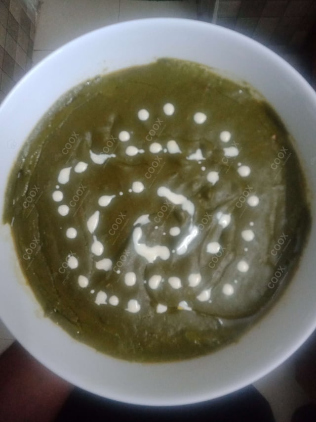 Delicious Sarso Ka Saag prepared by COOX