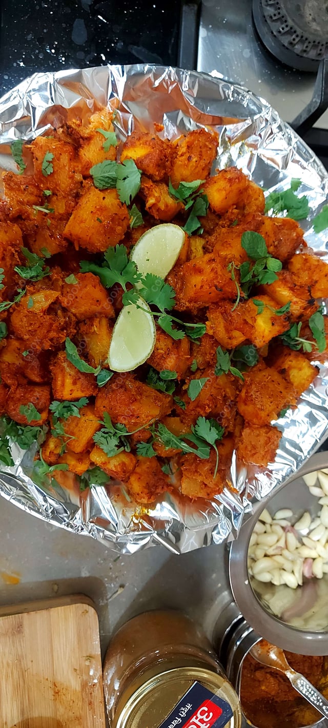 Delicious Tandoori Pineapple prepared by COOX