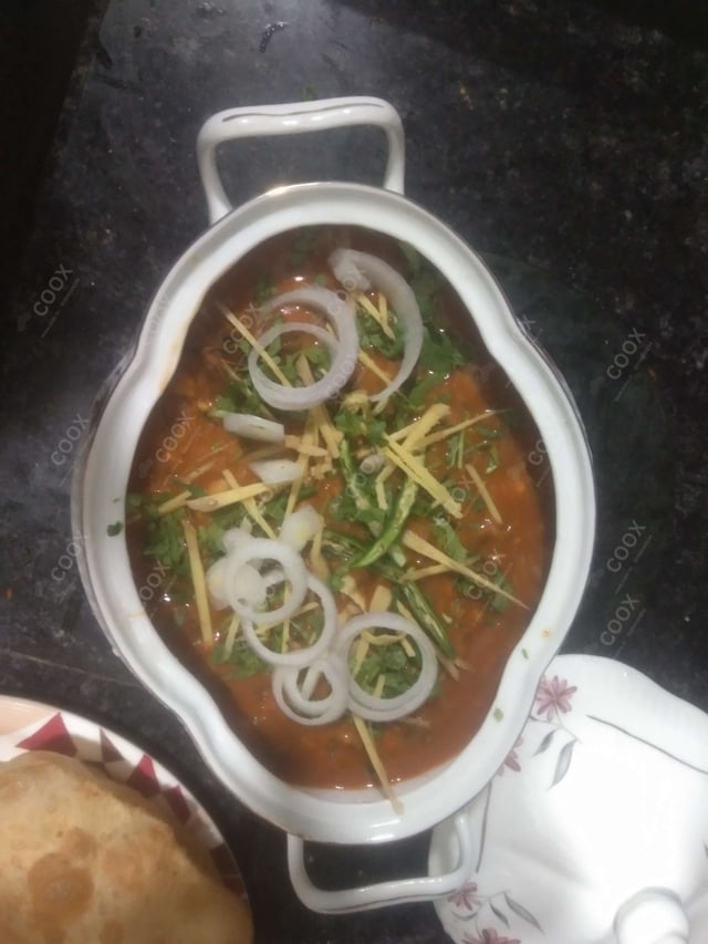 Delicious Chole Masala prepared by COOX