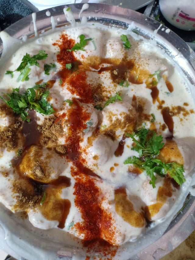 Delicious Dahi Bhalla prepared by COOX