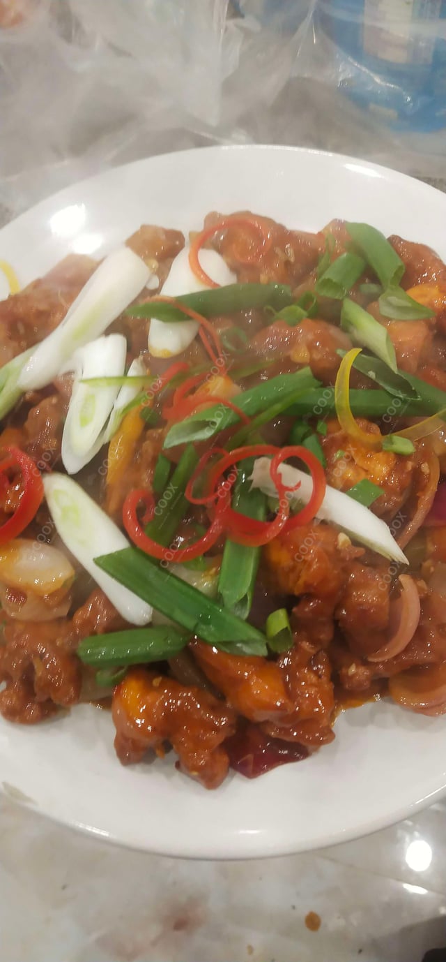 Delicious Chilli  Chicken prepared by COOX