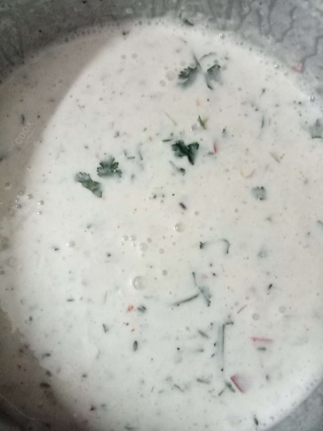 Delicious Mix Veg Raita prepared by COOX