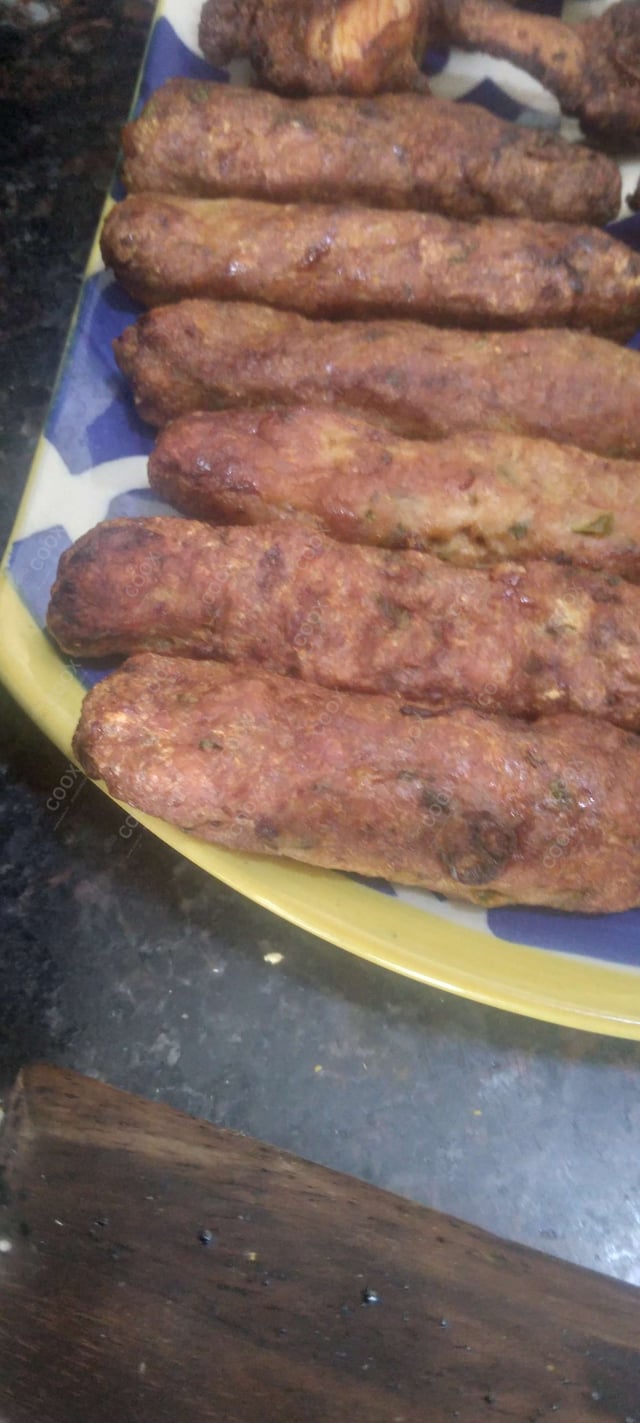 Delicious Chicken Seekh Kebab prepared by COOX