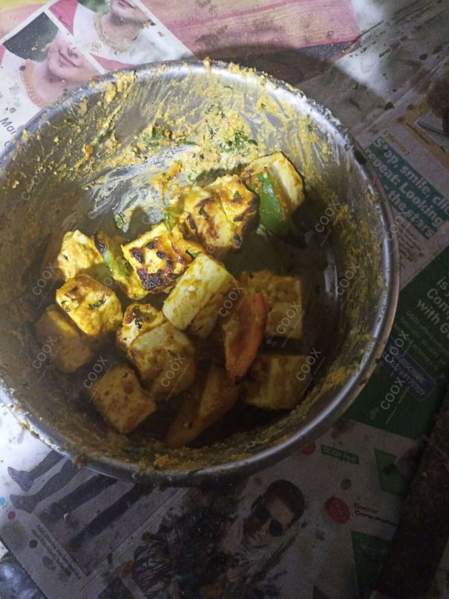 Delicious Paneer Tikka prepared by COOX