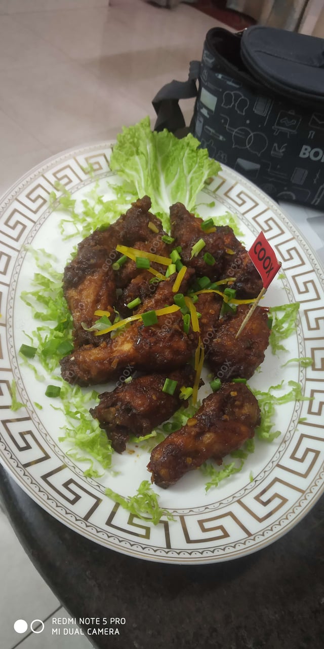 Delicious Chicken Wings prepared by COOX