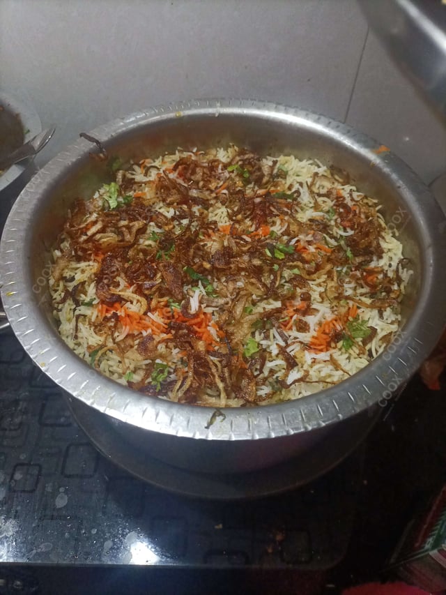 Delicious Chicken Biryani prepared by COOX