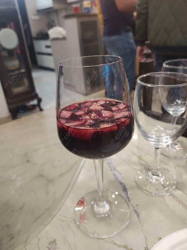 Delicious Red Wine Sangria  prepared by COOX