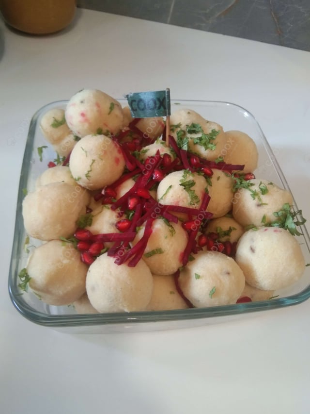 Delicious Dahi Bhalla prepared by COOX